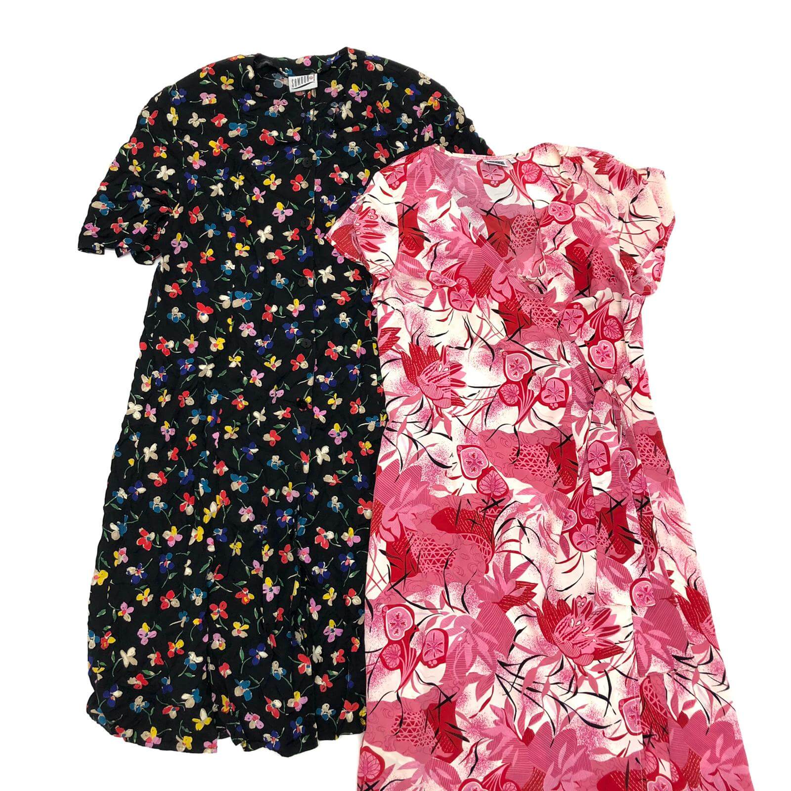 Vintage Wholesale 90's Flower Dresses - Image 3