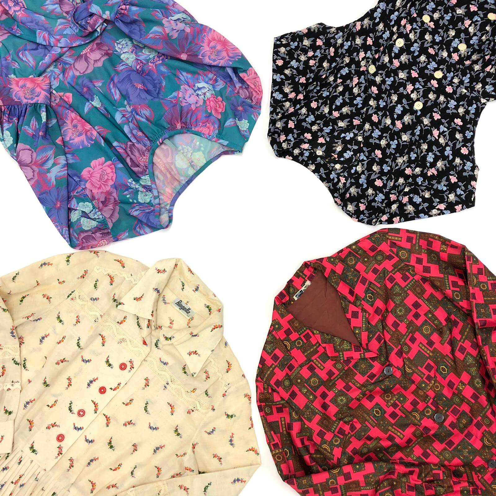 Vintage Wholesale 90's Flower Dresses - Image 4