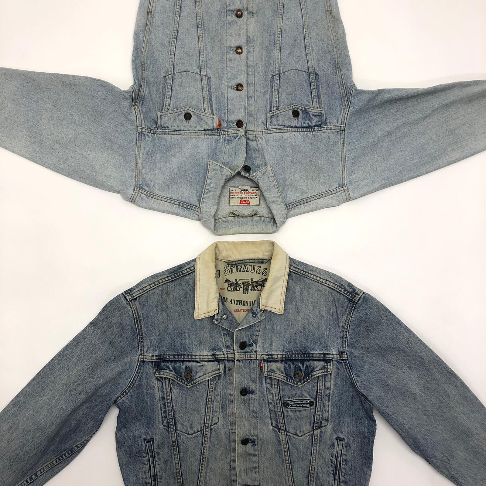 Vintage Wholesale Levis Lee Wrangler Denim Jacket Mix - Image 3