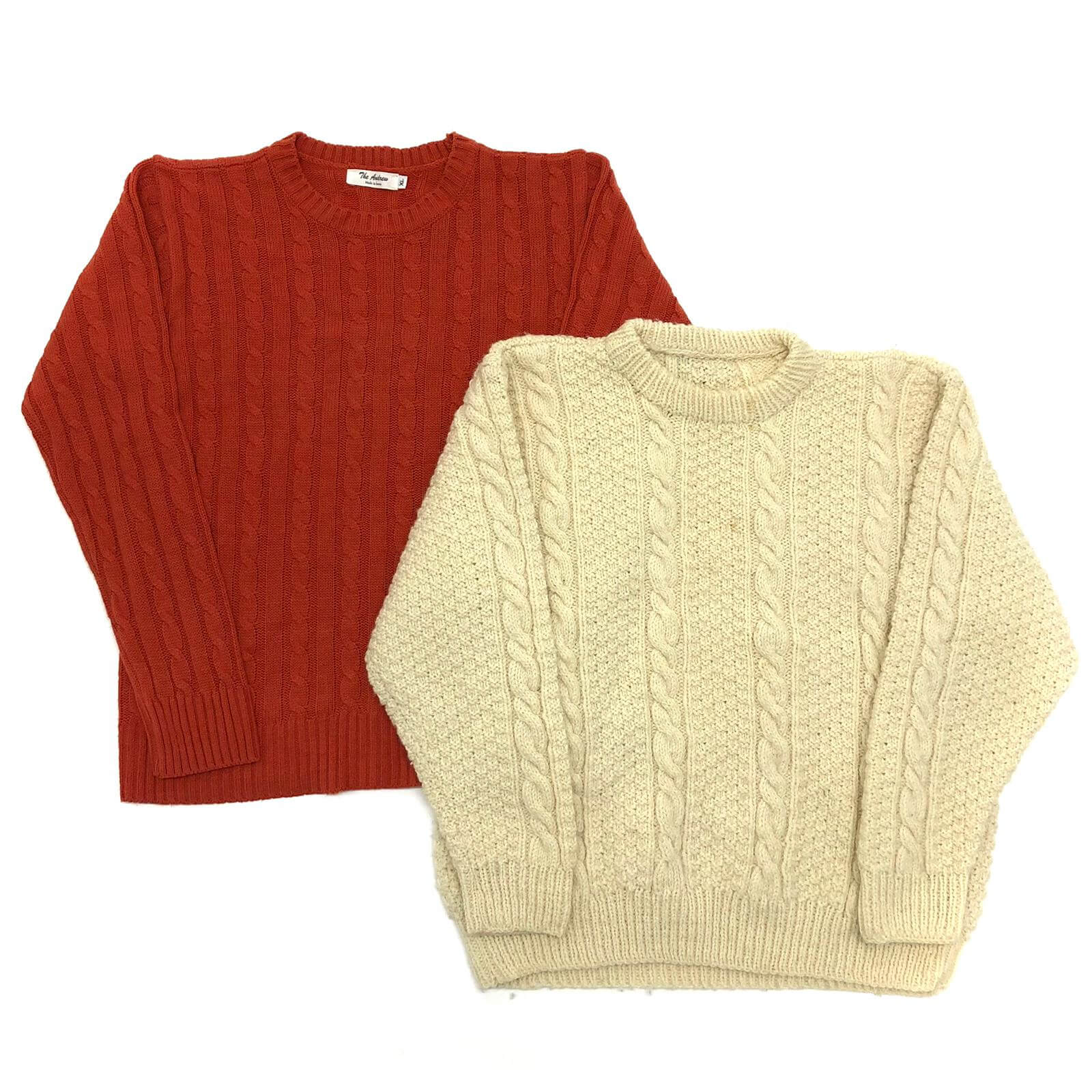 Vintage Wholesale Cable/Aran Knitted Sweaters - Image 3