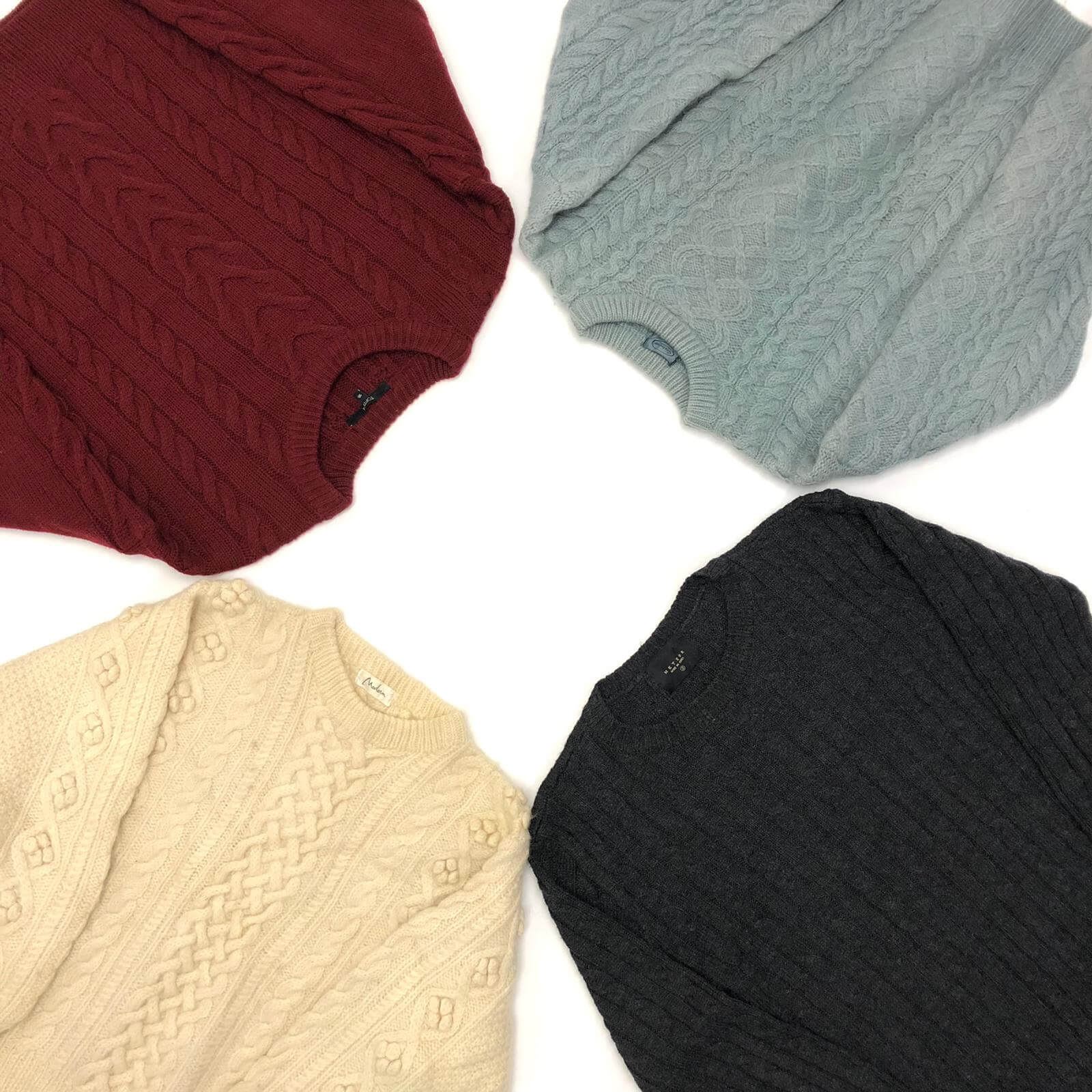 Vintage Wholesale Cable/Aran Knitted Sweaters - Image 4