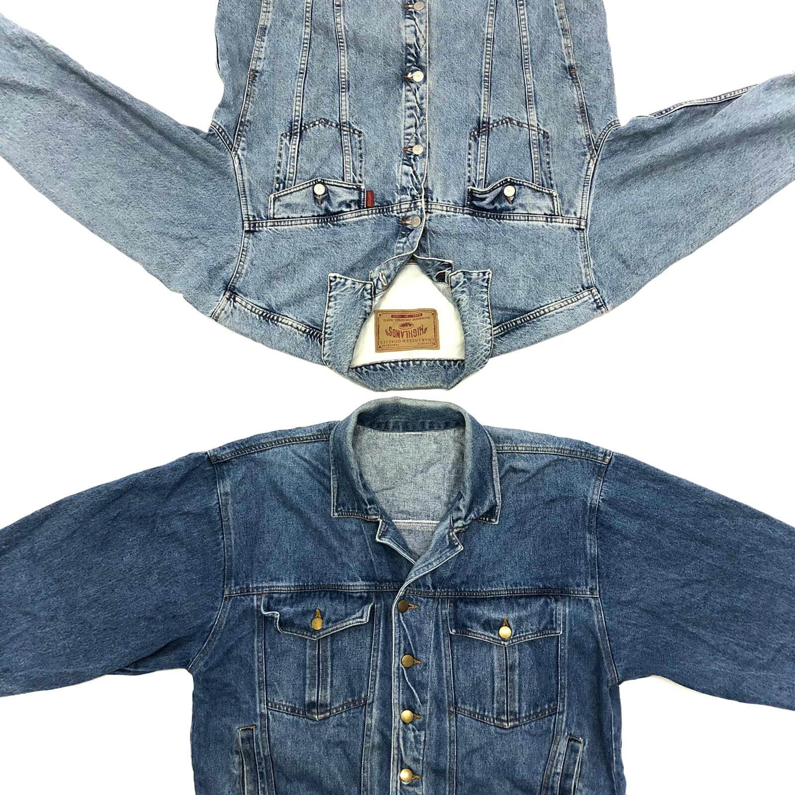 Vintage Wholesale Unbranded Denim Jackets - Image 3