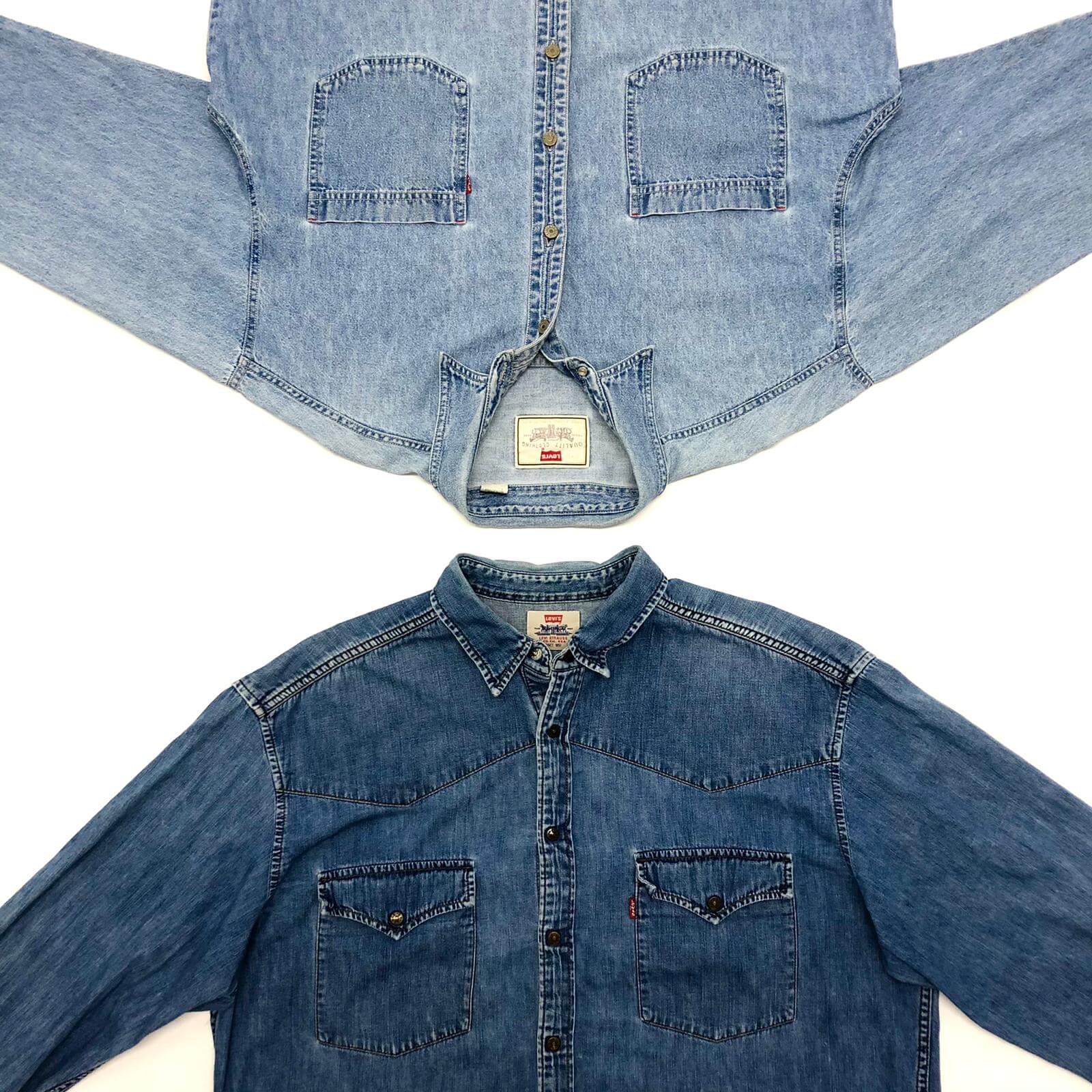 Vintage Wholesale Denim Shirts - Image 3