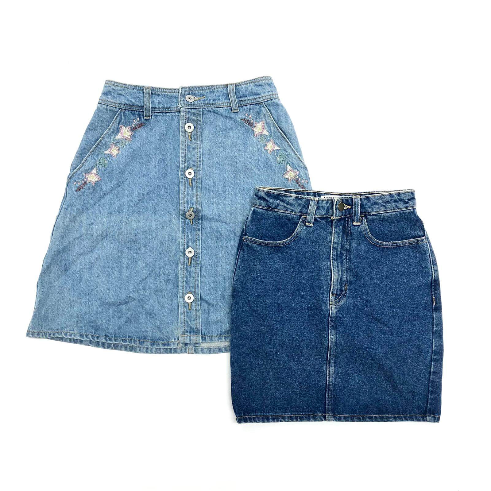 Vintage Wholesale Denim Skirts - Image 2