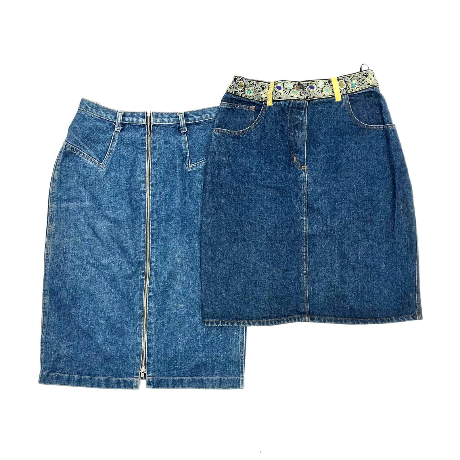 Vintage Wholesale Denim Skirts - Image 4