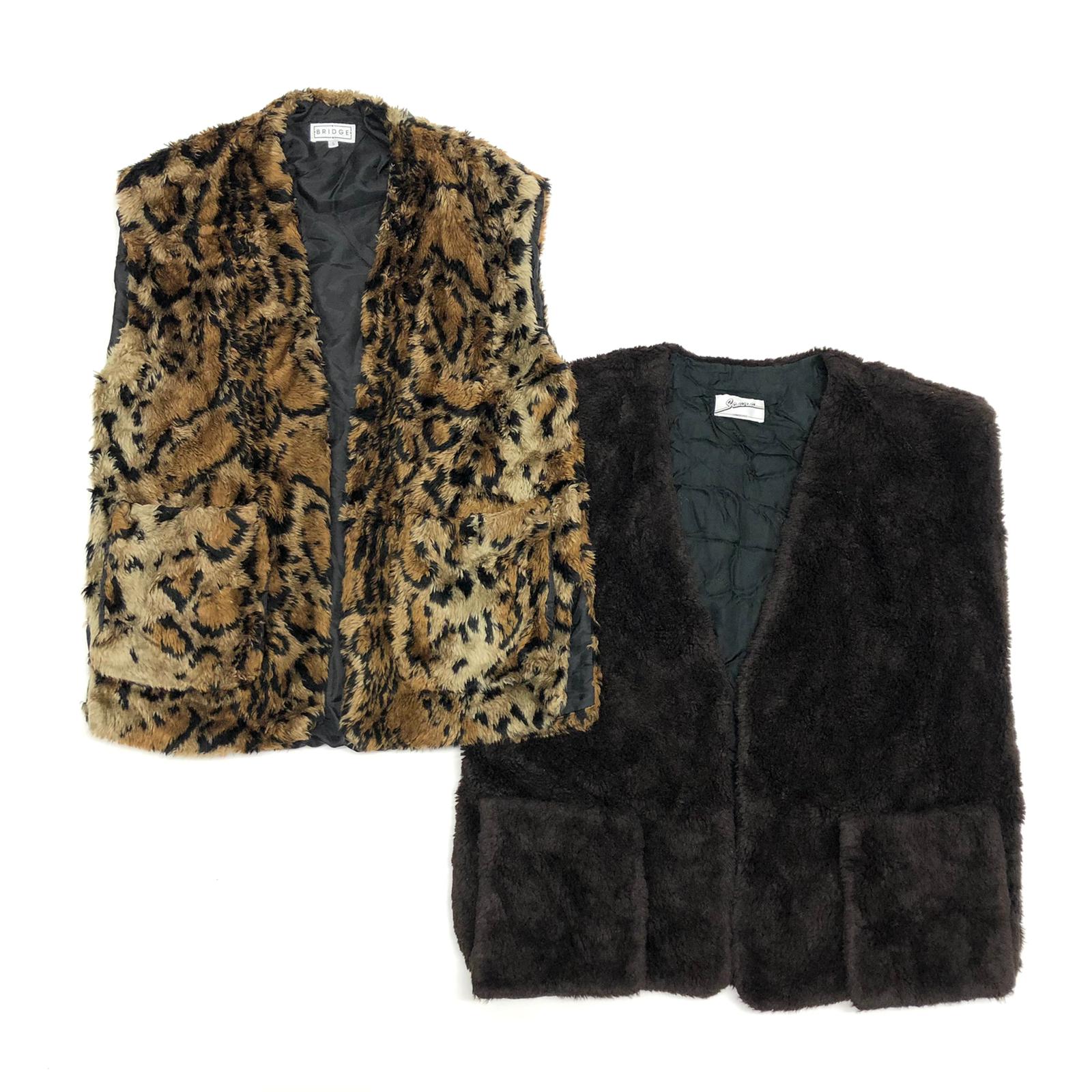 Vintage Wholesale Faux Fur Coat - Image 3