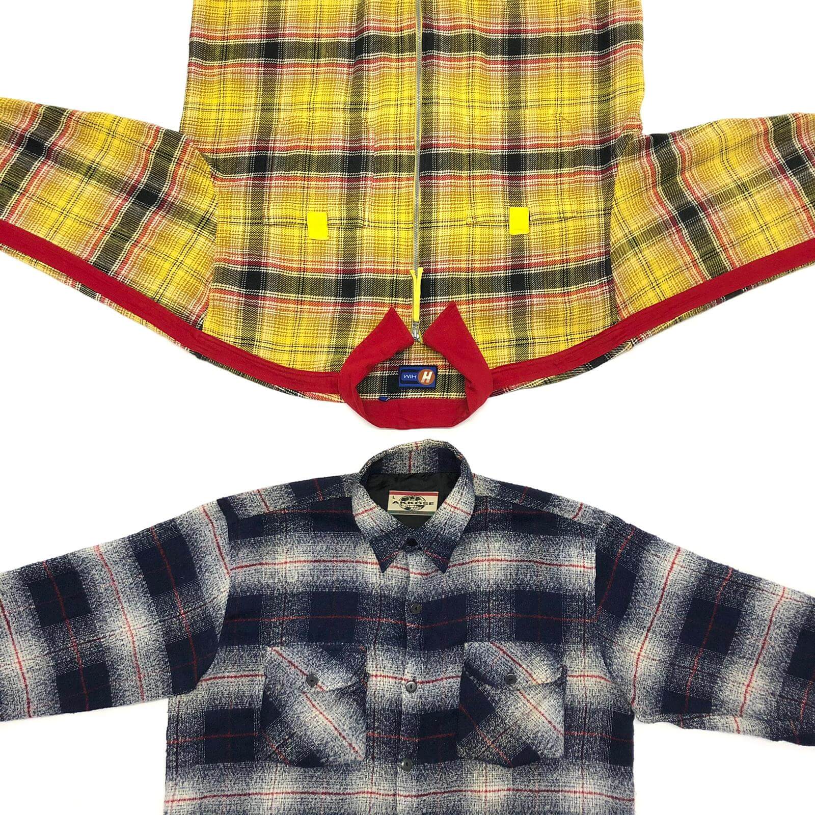 Vintage Wholesale Flannel Shirt mix - Image 3