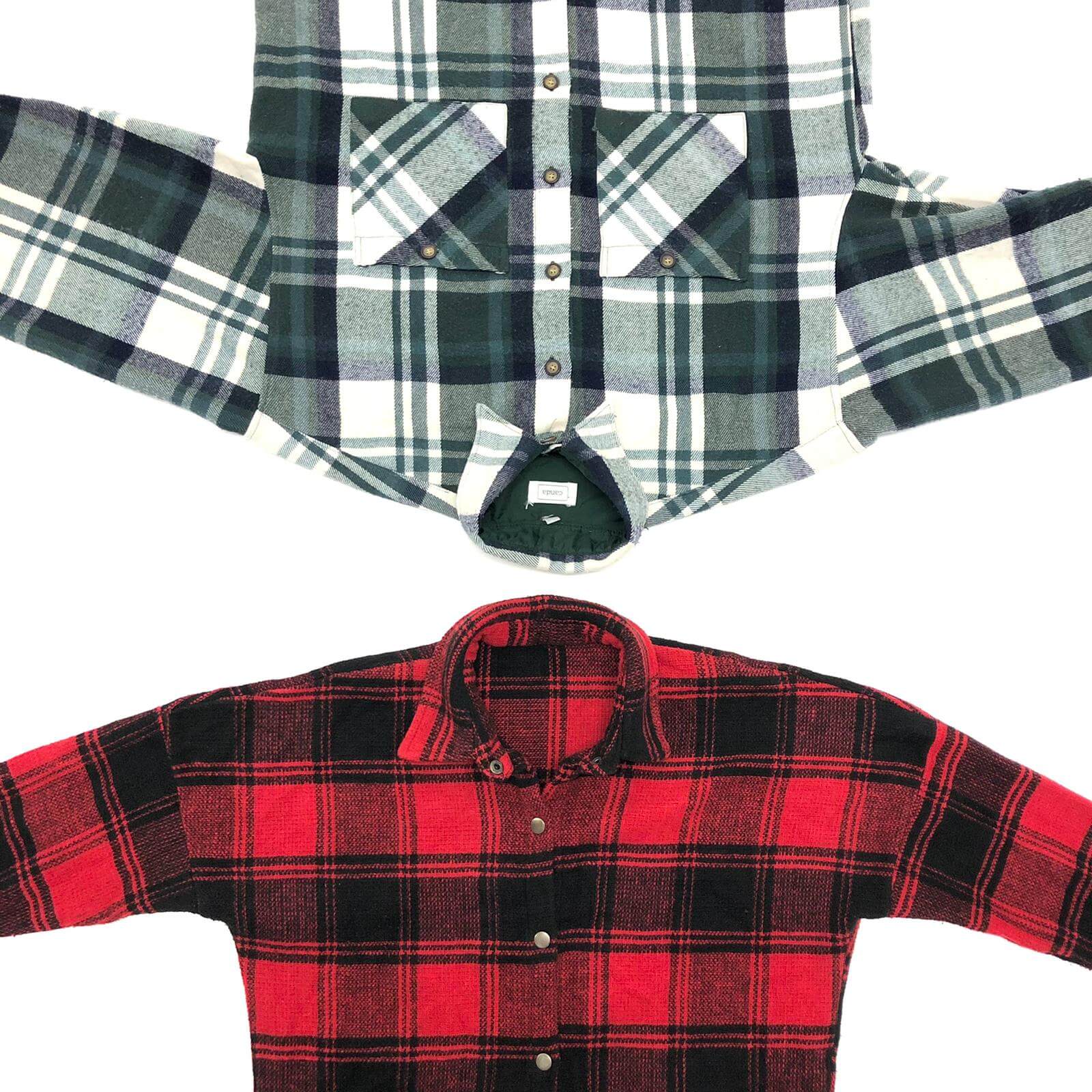 Vintage Wholesale Flannel Shirt mix - Image 4