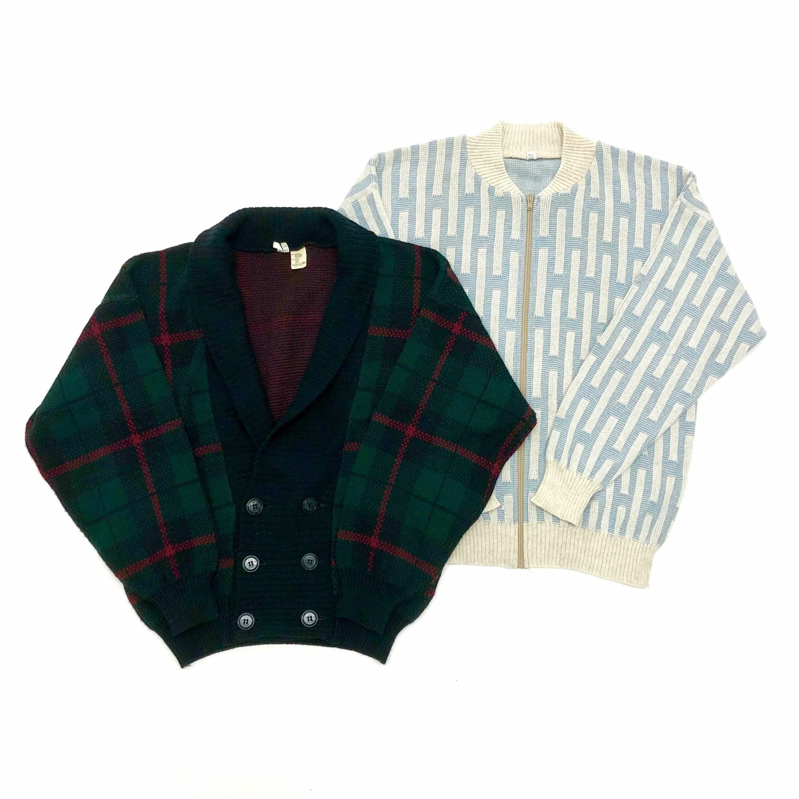 Vintage Wholesale Grandad 80's Cardigans - Image 3