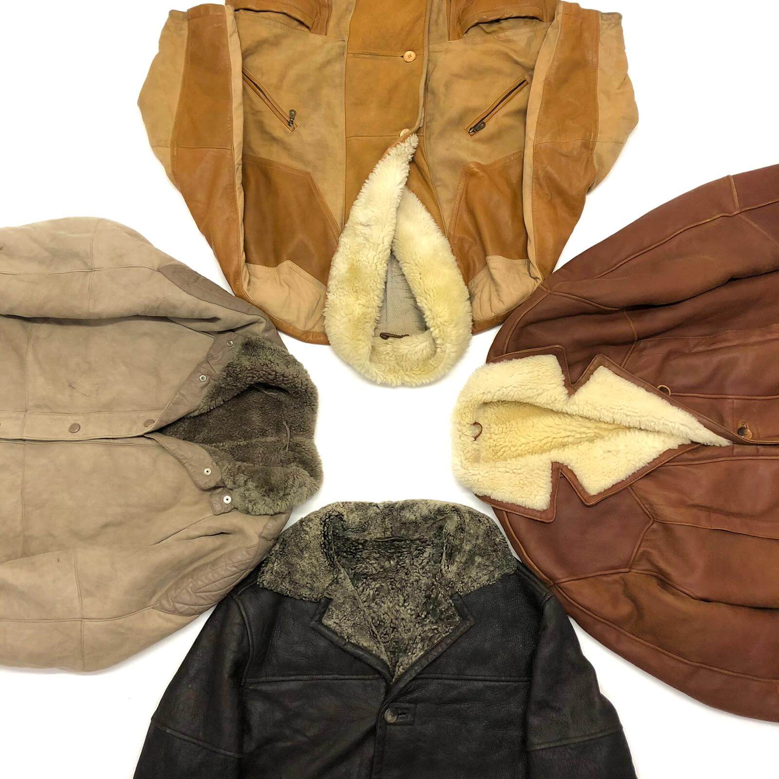 Vintage Wholesale Lammy Coat Mix - Image 3