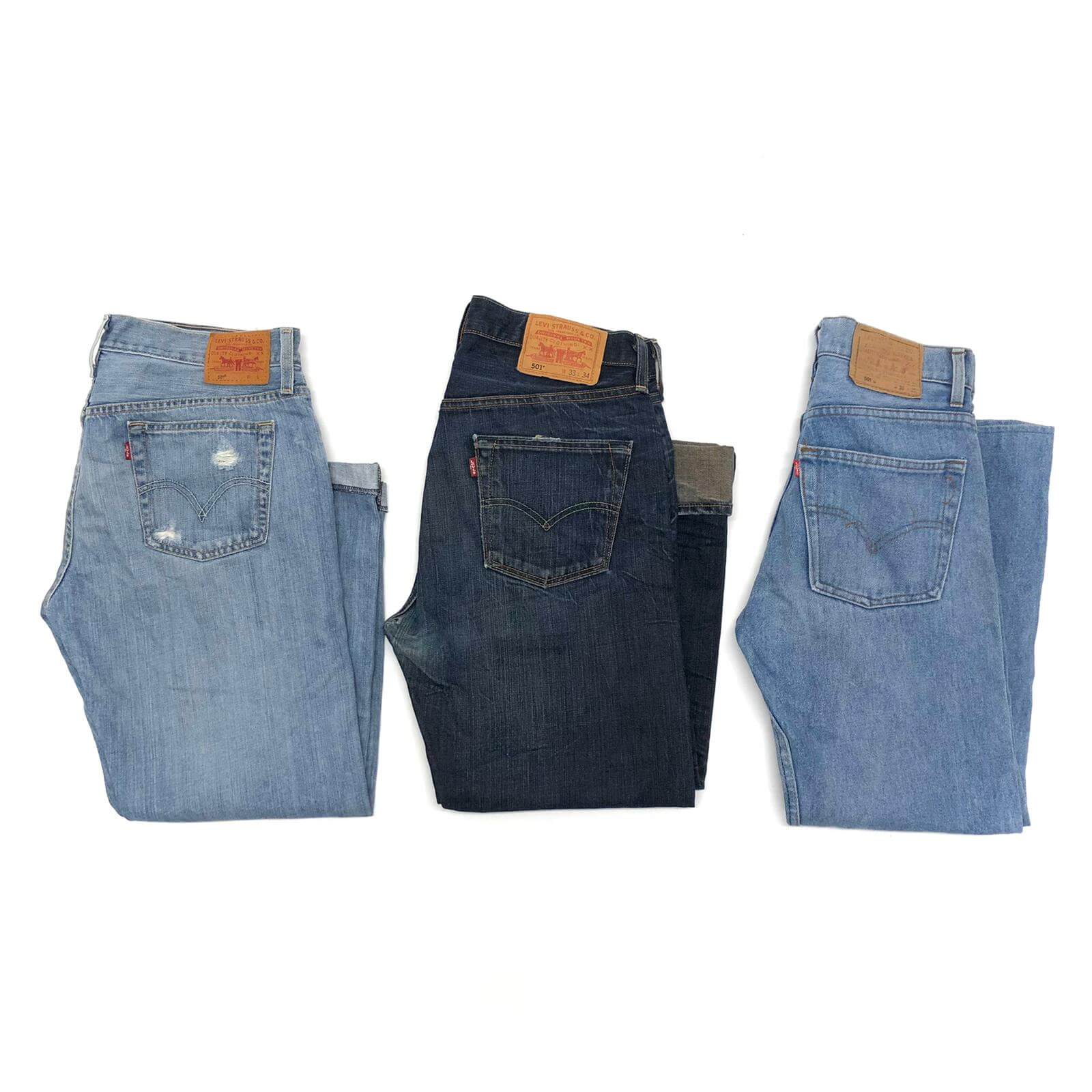 Vintage Wholesale Levi's 501 Mix Blue/Black Grade B