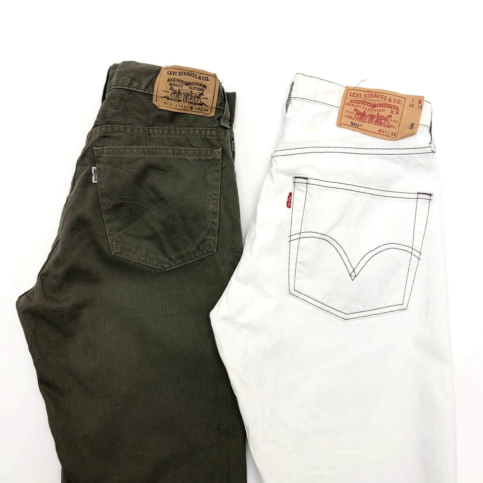 Vintage Wholesale Levi's Coloured Jeans - Image 2