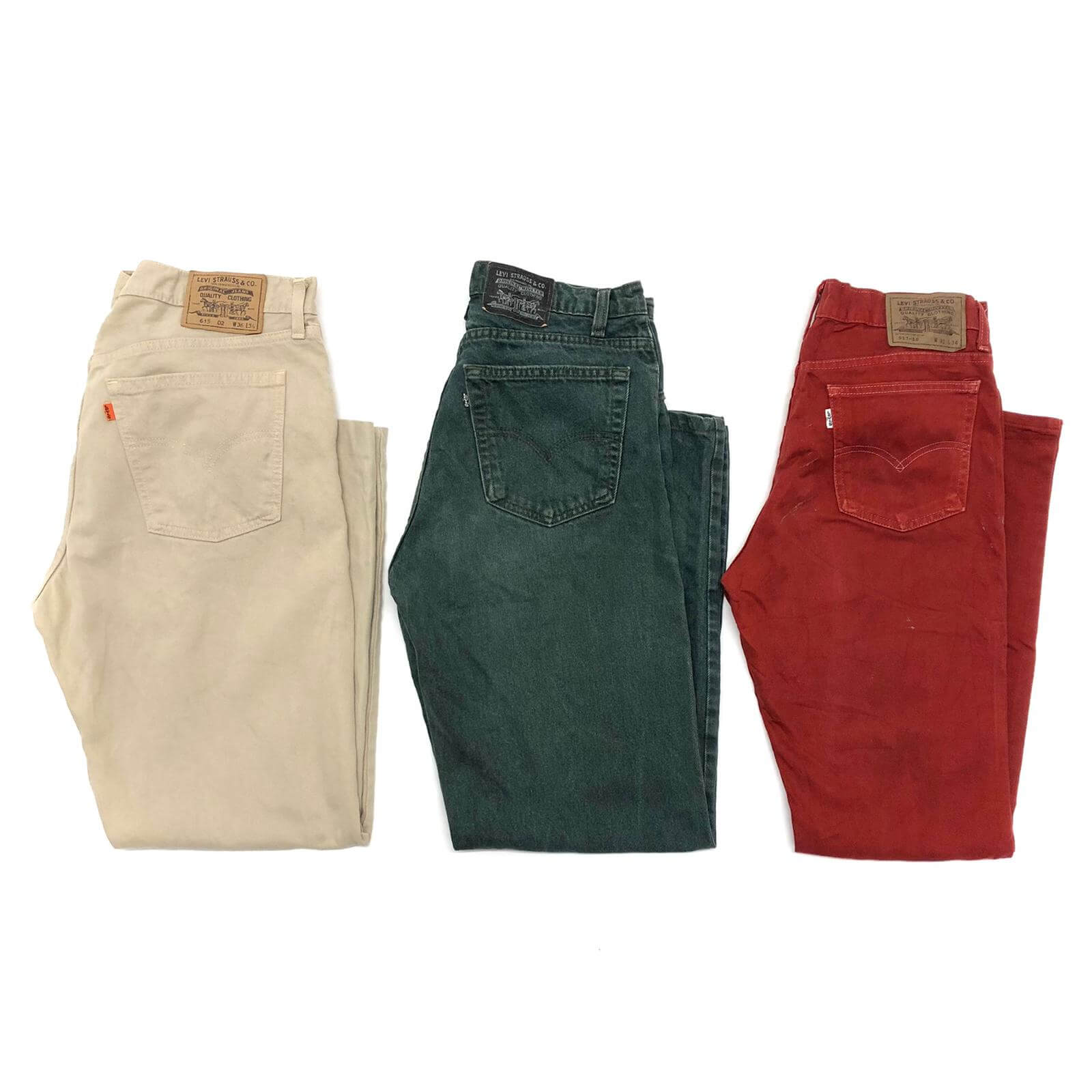 Vintage Wholesale Levi's Coloured Jeans - Image 3