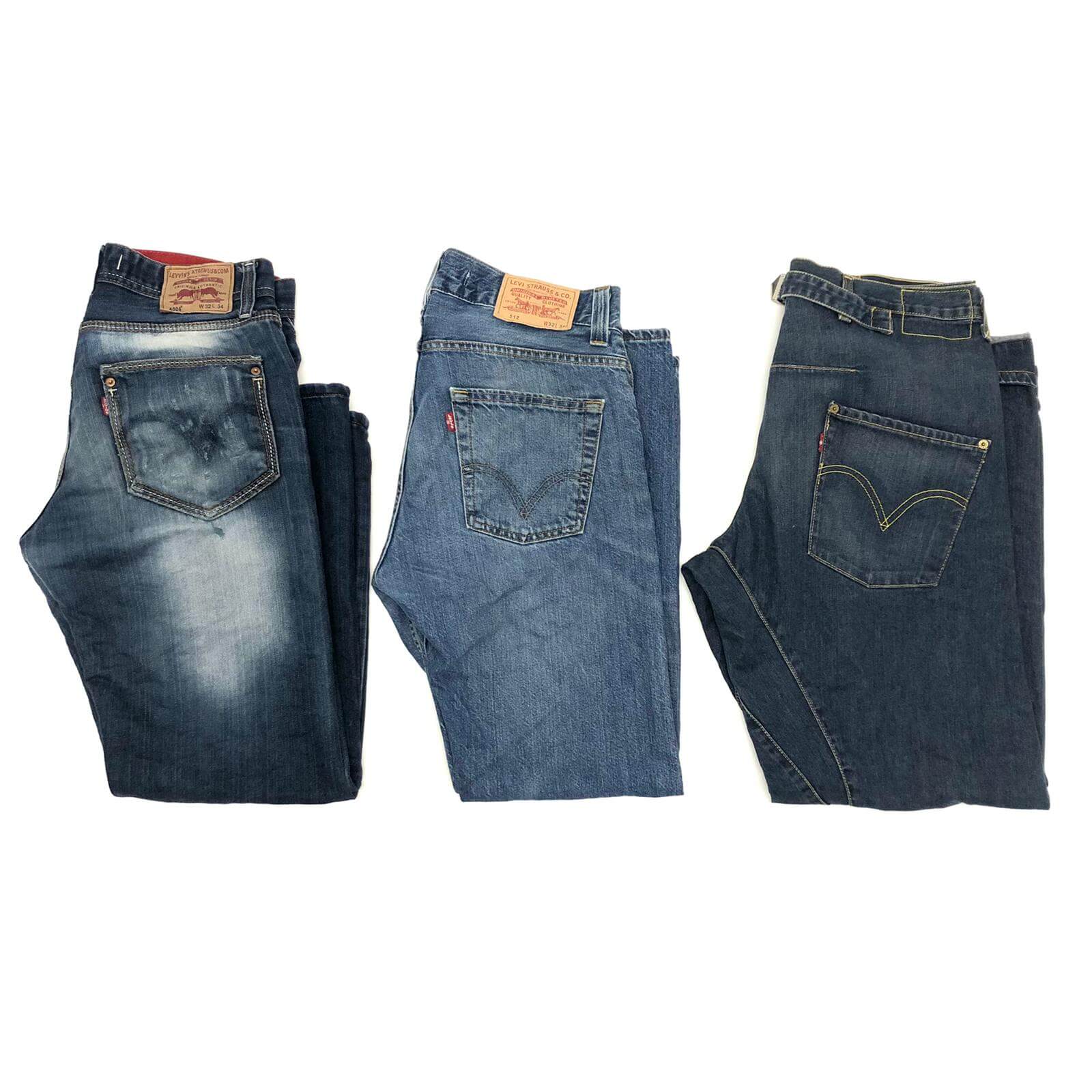 Vintage Wholesale Levis Blue/Black Mixed Series Grade B