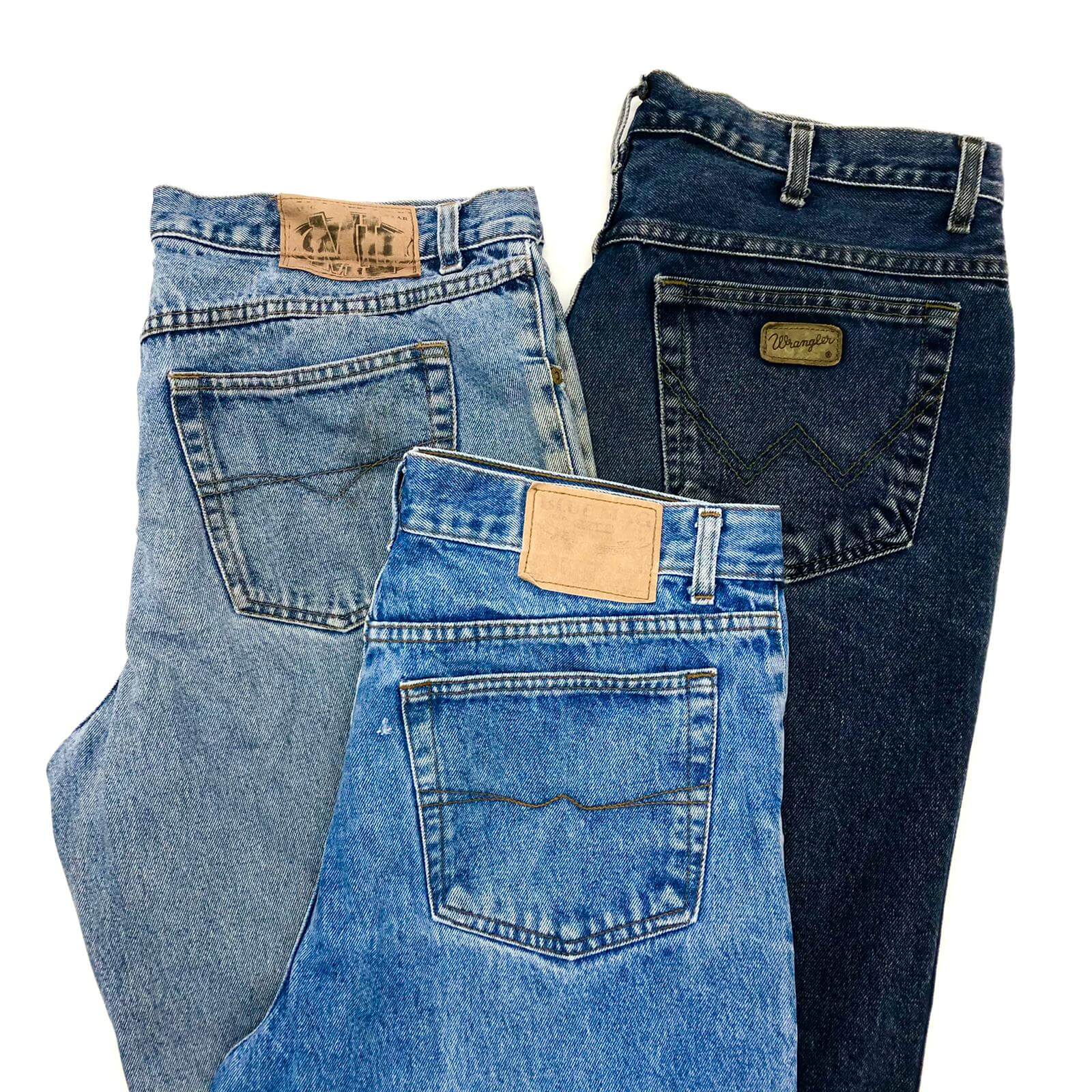 Vintage Wholesale Mens 90s Jeans Wrangler Lee mix Jeans