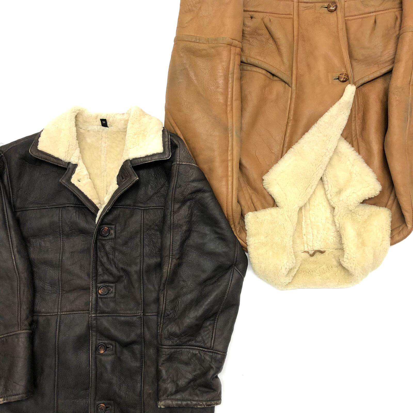 Vintage Wholesale Mens Sheepskin Coats - Image 4