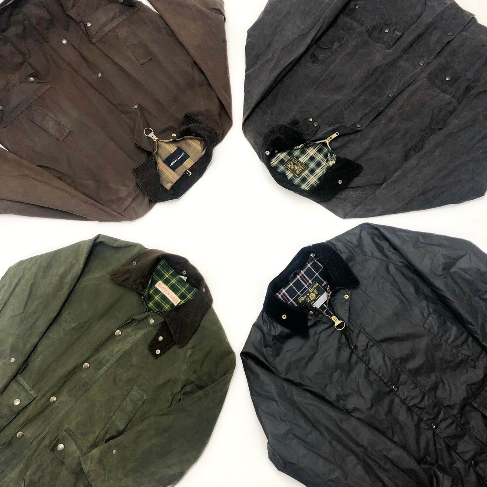 Vintage Wholesale Unbranded Wax Jackets
