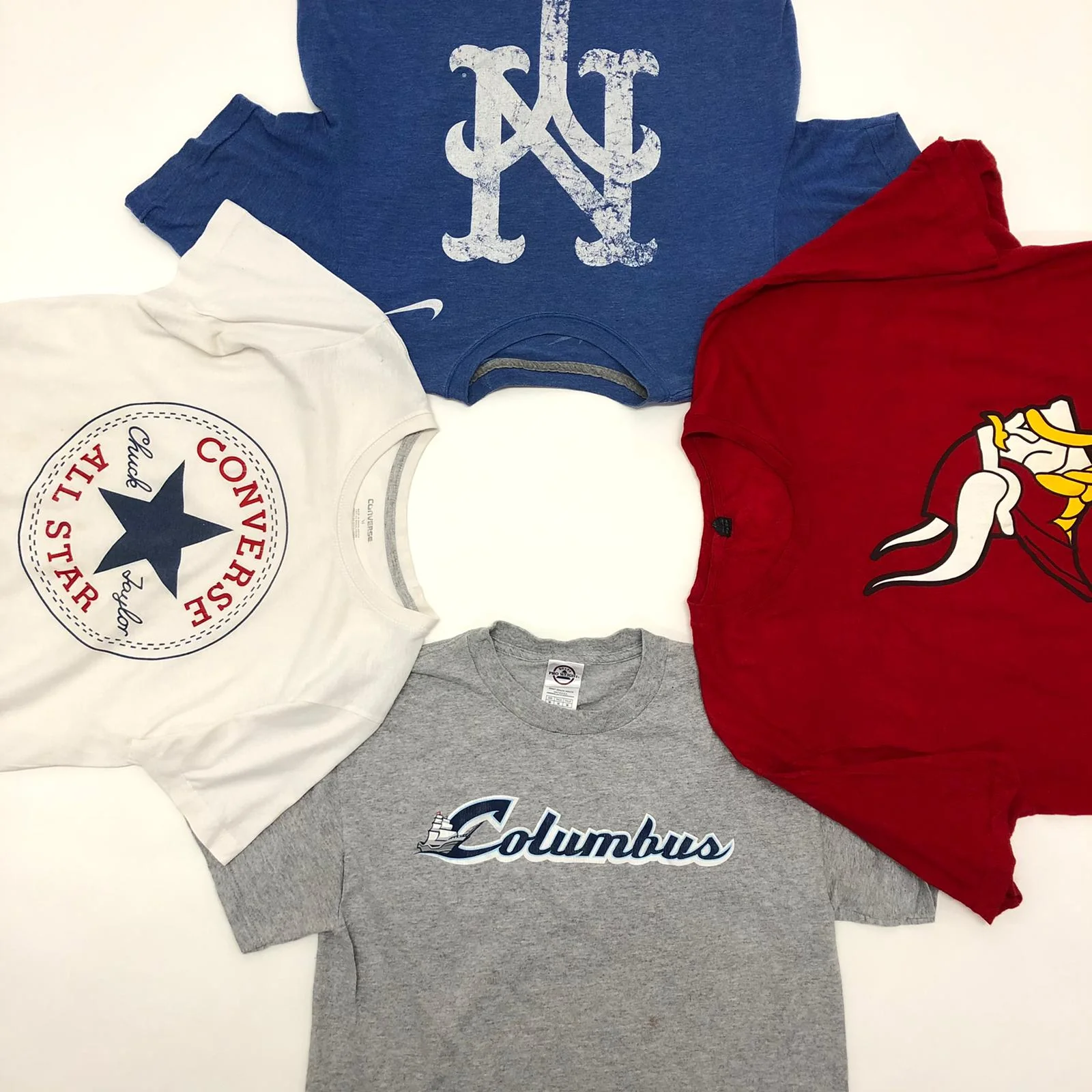 Vintage Wholesale US Printed T-shirts Mix