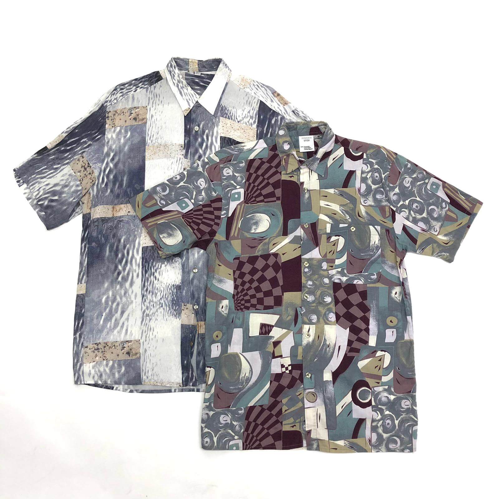 Vintage Wholesale 90's Printed Crazy Pattern Shirts - Image 5