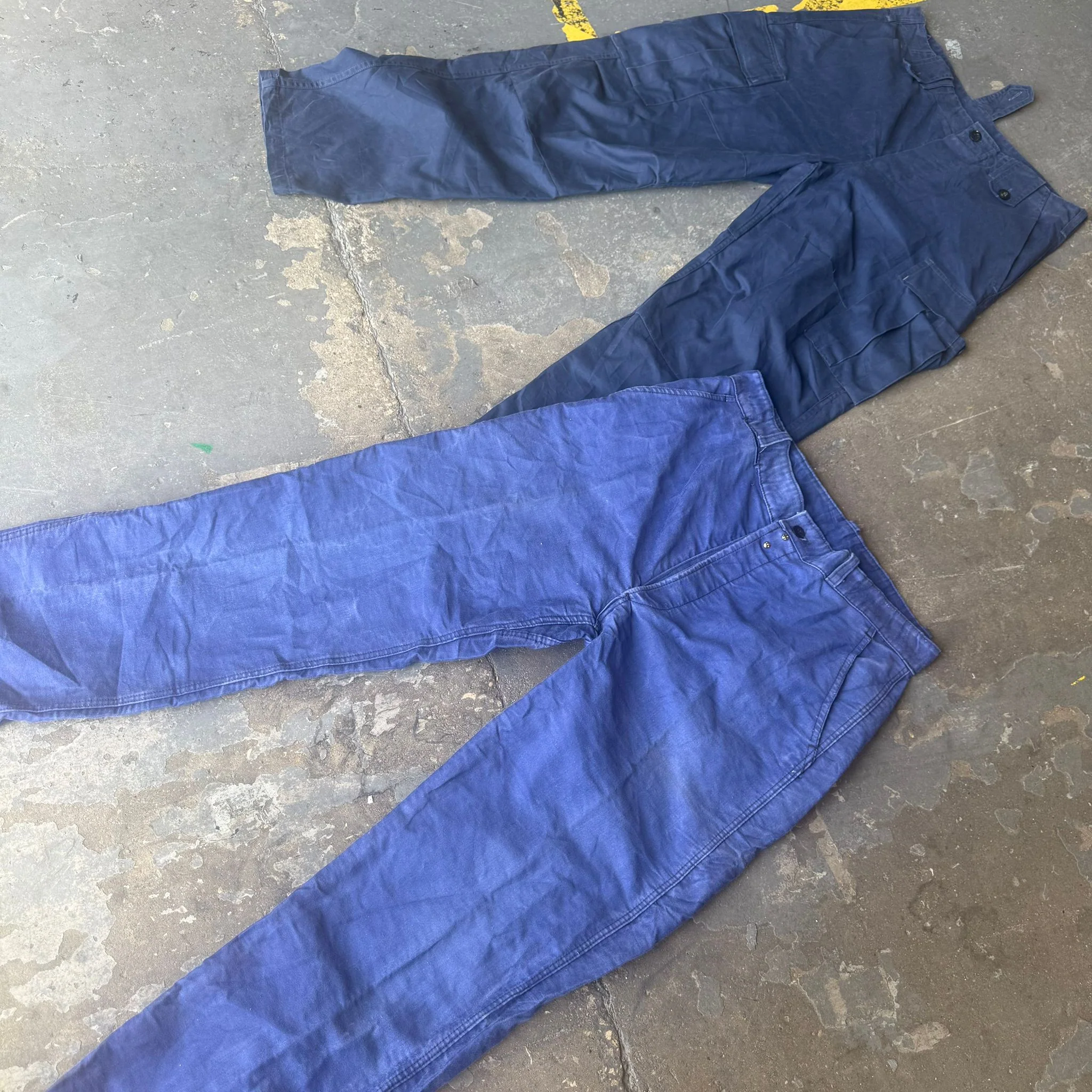 Vintage Wholesale French Chore Worker Trousers - Image 2