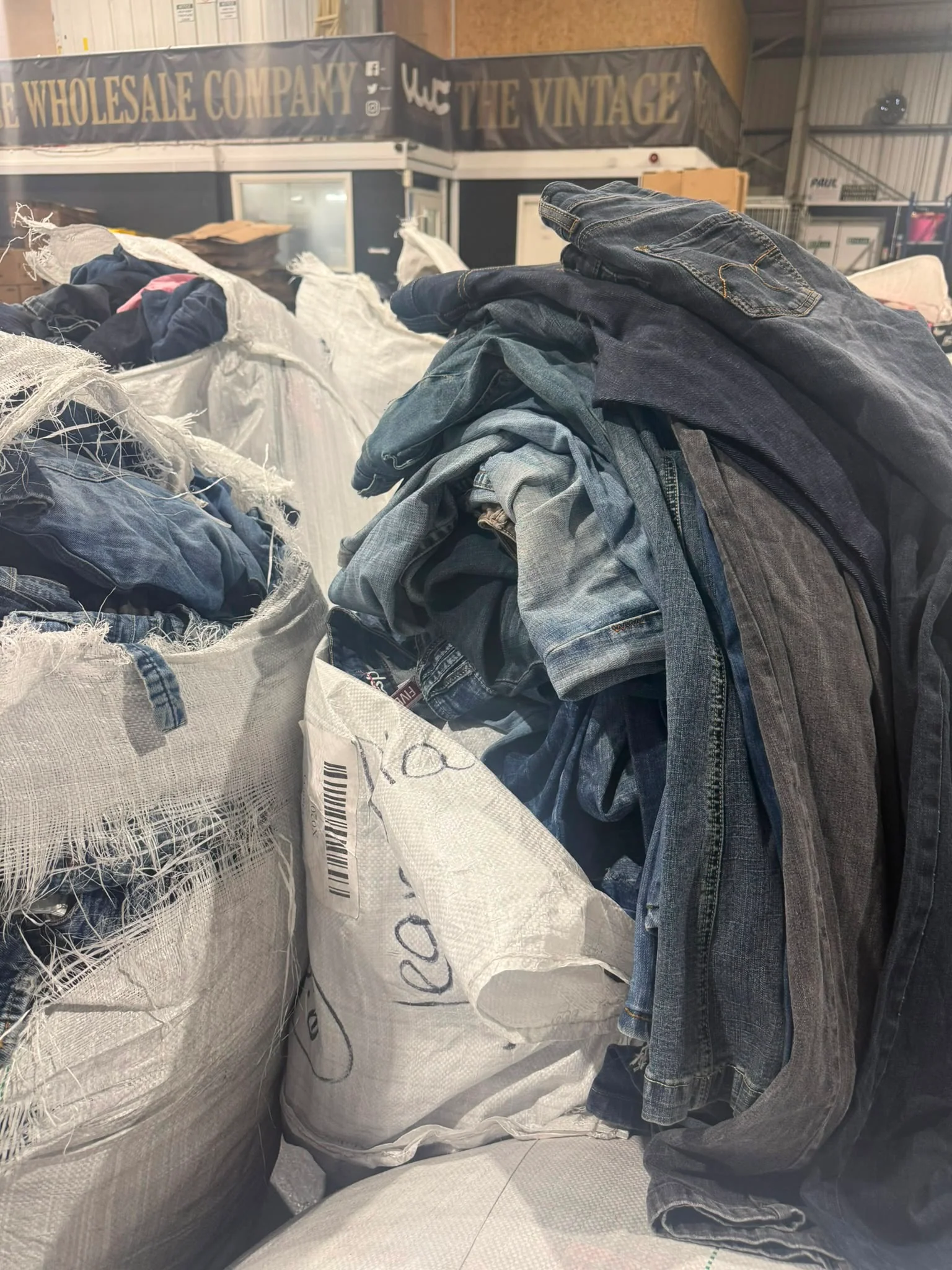 Vintage Wholesale Y2K Low Rise Denim Jeans - Image 2