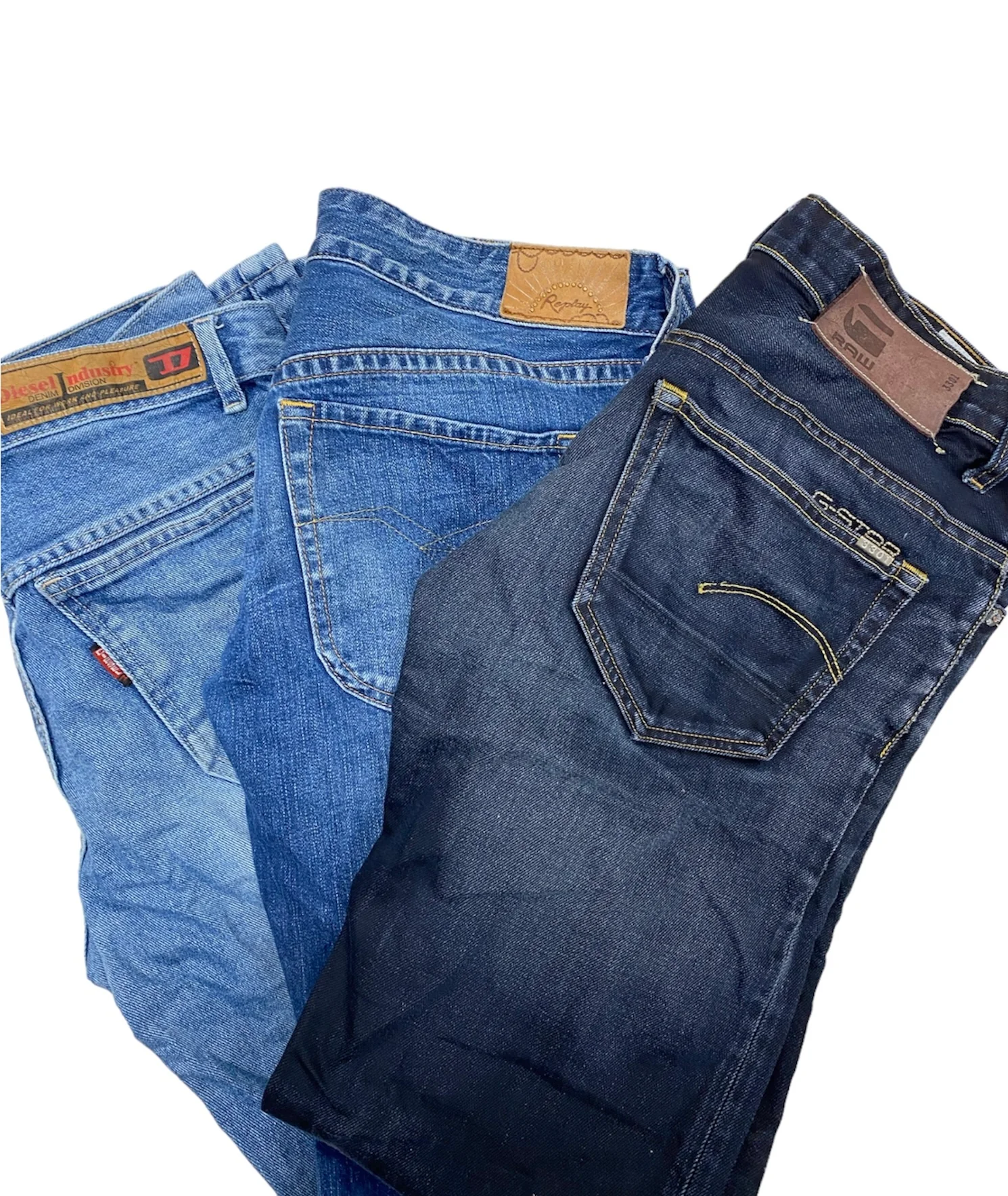 Vintage Wholesale Men's Diesel/G-Star & Replay Jeans Mix - Image 2