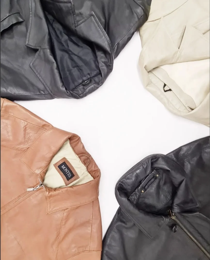 Vintage Wholesale Nappa 70's Long Leather Jackets